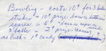 1959 Fun Night Bowling notes