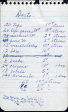 1959 Fun Night prize list for Darts