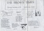 1991 The Brown Times Part 1 Elmer Brown retires